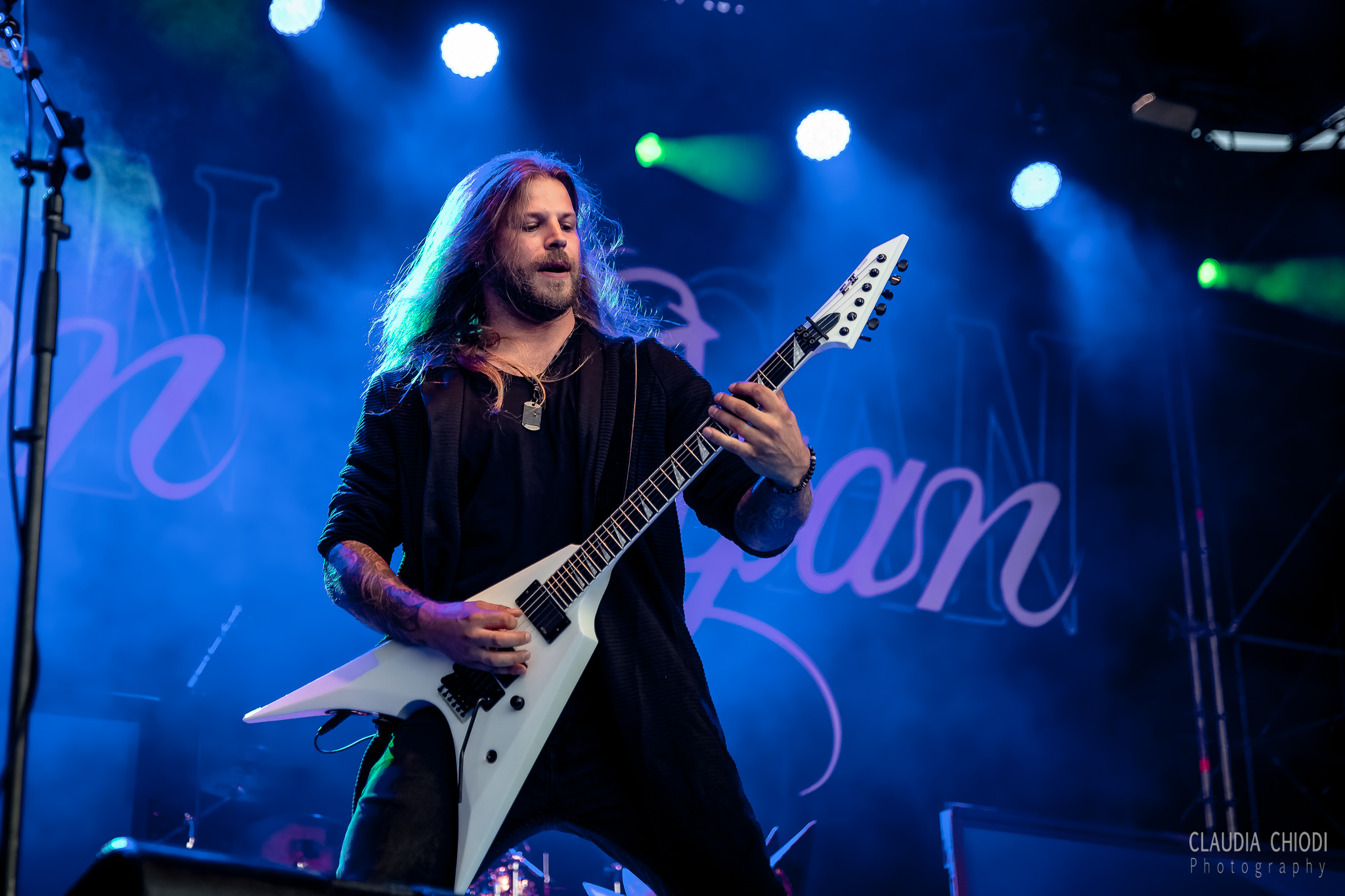 220821 Orden Ogan playing at Rock The Lakes 2022 in Vallamand.
Photo: Claudia Chiodi 220821 Orden Ogan playing at Rock The Lakes 2022 in Vallamand.
Photo: Claudia Chiodi