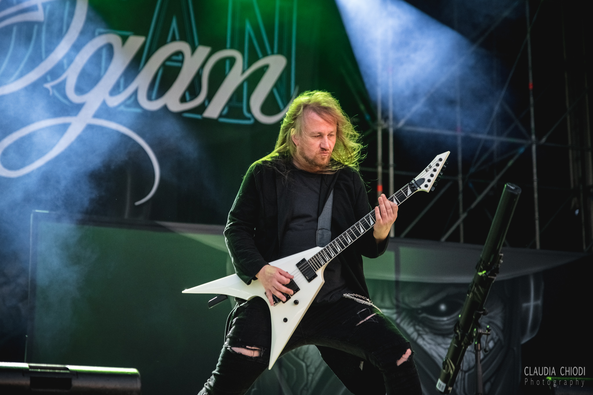 220821 Orden Ogan playing at Rock The Lakes 2022 in Vallamand.
Photo: Claudia Chiodi 220821 Orden Ogan playing at Rock The Lakes 2022 in Vallamand.
Photo: Claudia Chiodi