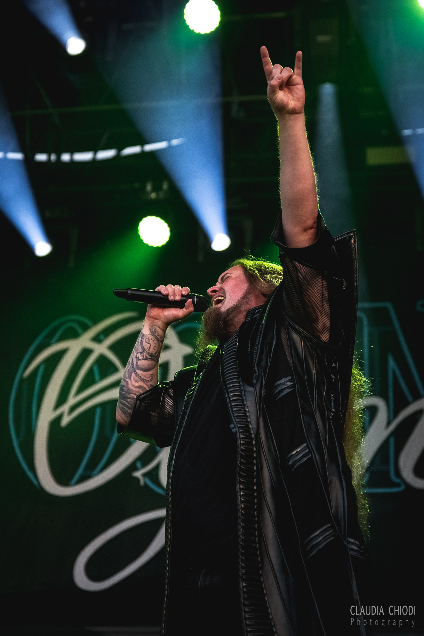 220821 Orden Ogan playing at Rock The Lakes 2022 in Vallamand.
Photo: Claudia Chiodi 220821 Orden Ogan playing at Rock The Lakes 2022 in Vallamand.
Photo: Claudia Chiodi