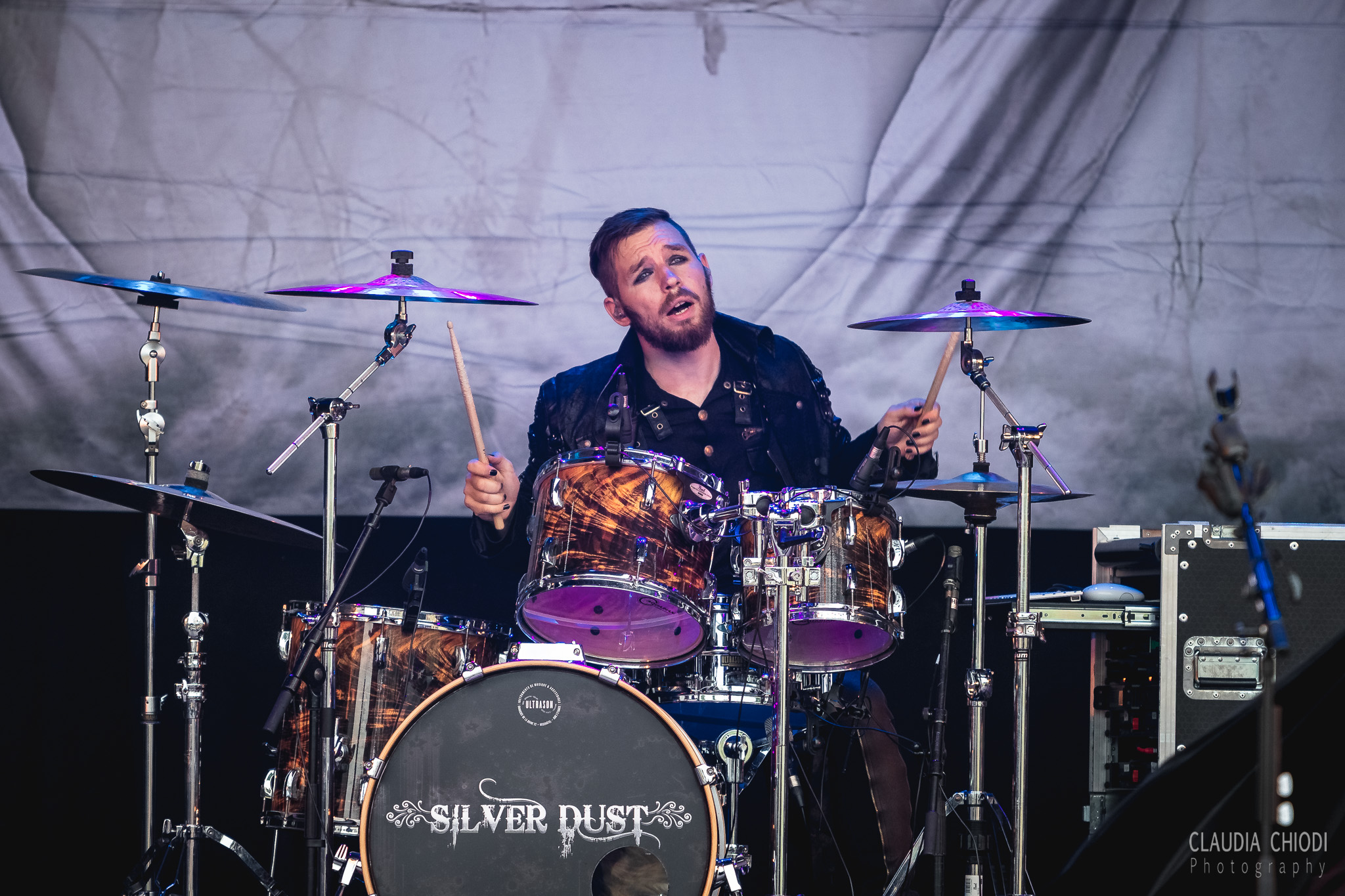 220819 Silver Dust playing at Rock The Lakes 2022 in Vallamand.
Photo: Claudia Chiodi 220819 Silver Dust playing at Rock The Lakes 2022 in Vallamand.
Photo: Claudia Chiodi