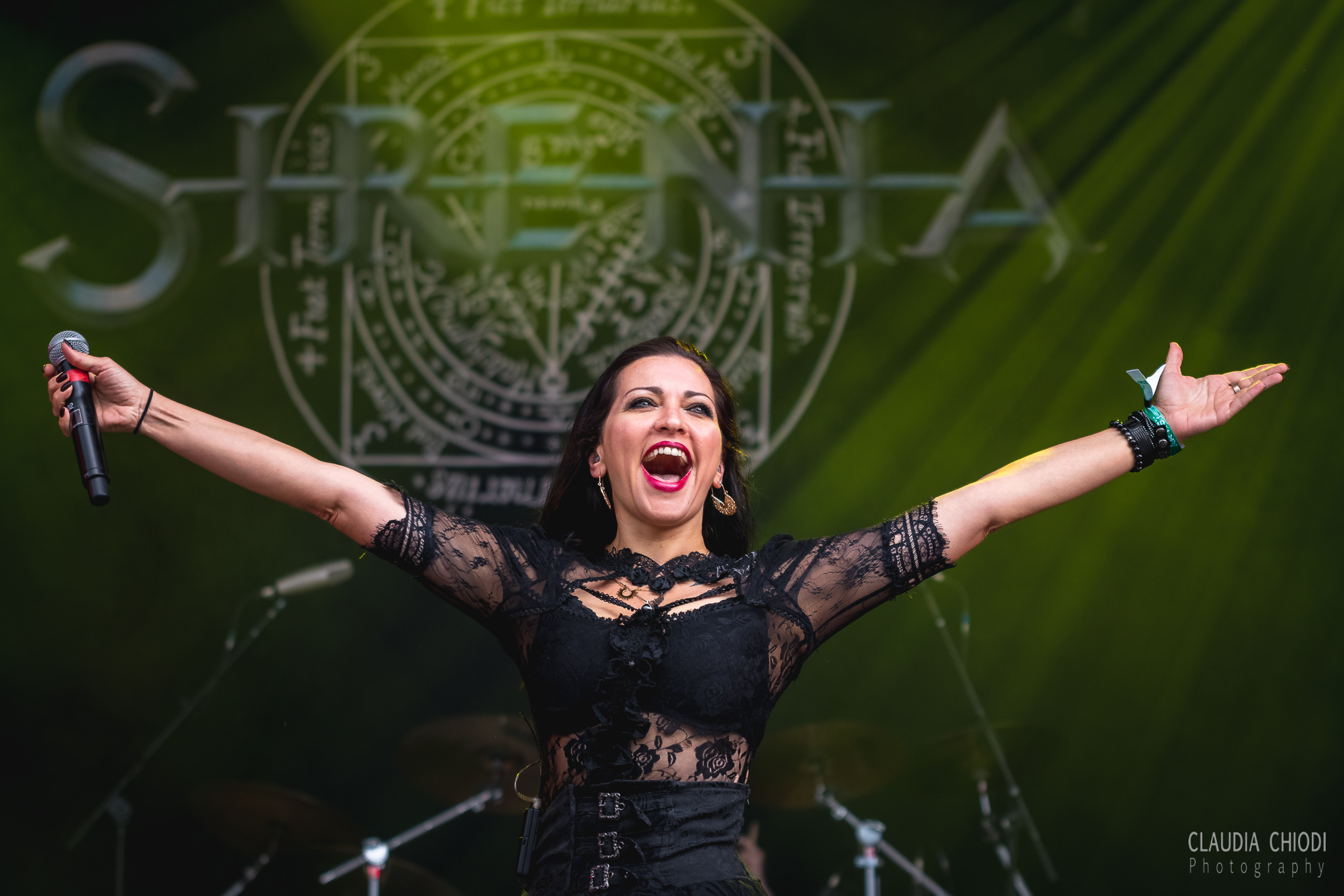 220820 Sirenia playing at Rock The Lakes 2022 in Vallamand. Photo: Claudia Chiodi 220820 Sirenia playing at Rock The Lakes 2022 in Vallamand. Photo: Claudia Chiodi