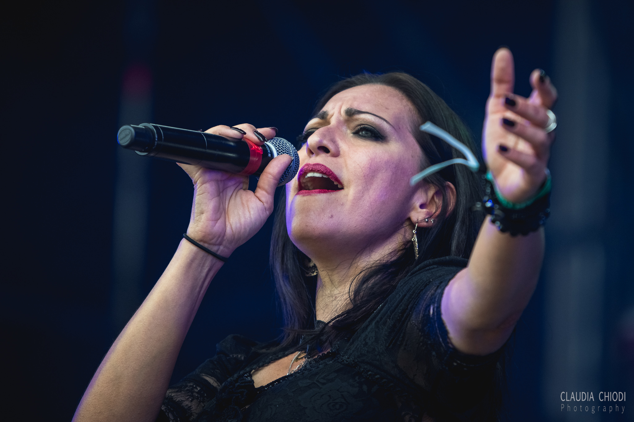 220820 Sirenia playing at Rock The Lakes 2022 in Vallamand. Photo: Claudia Chiodi 220820 Sirenia playing at Rock The Lakes 2022 in Vallamand. Photo: Claudia Chiodi