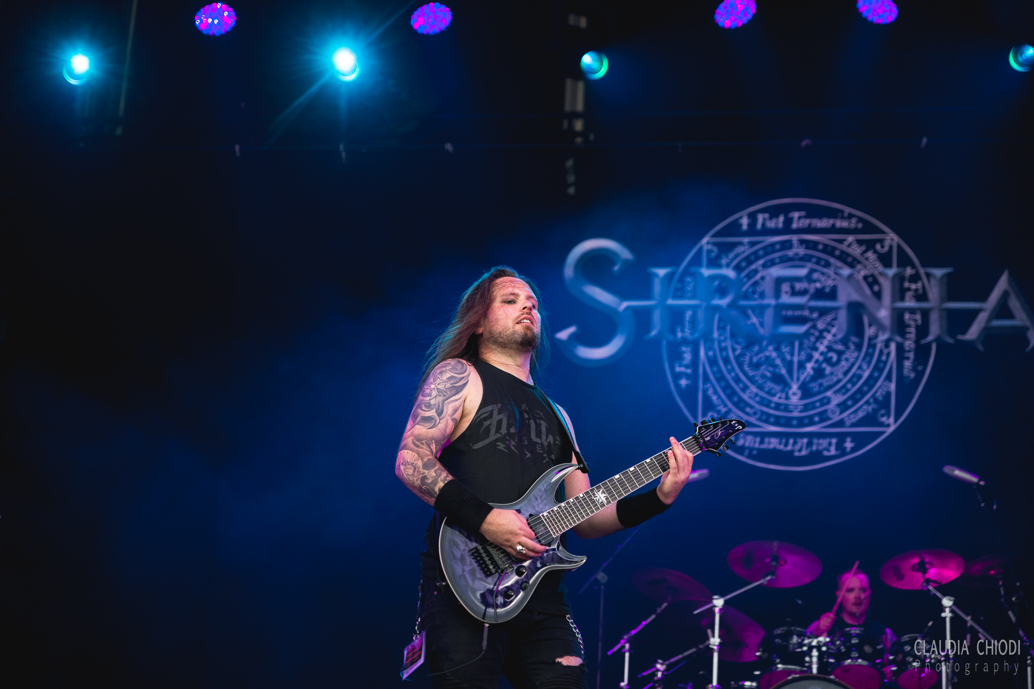 220820 Sirenia playing at Rock The Lakes 2022 in Vallamand. Photo: Claudia Chiodi 220820 Sirenia playing at Rock The Lakes 2022 in Vallamand. Photo: Claudia Chiodi