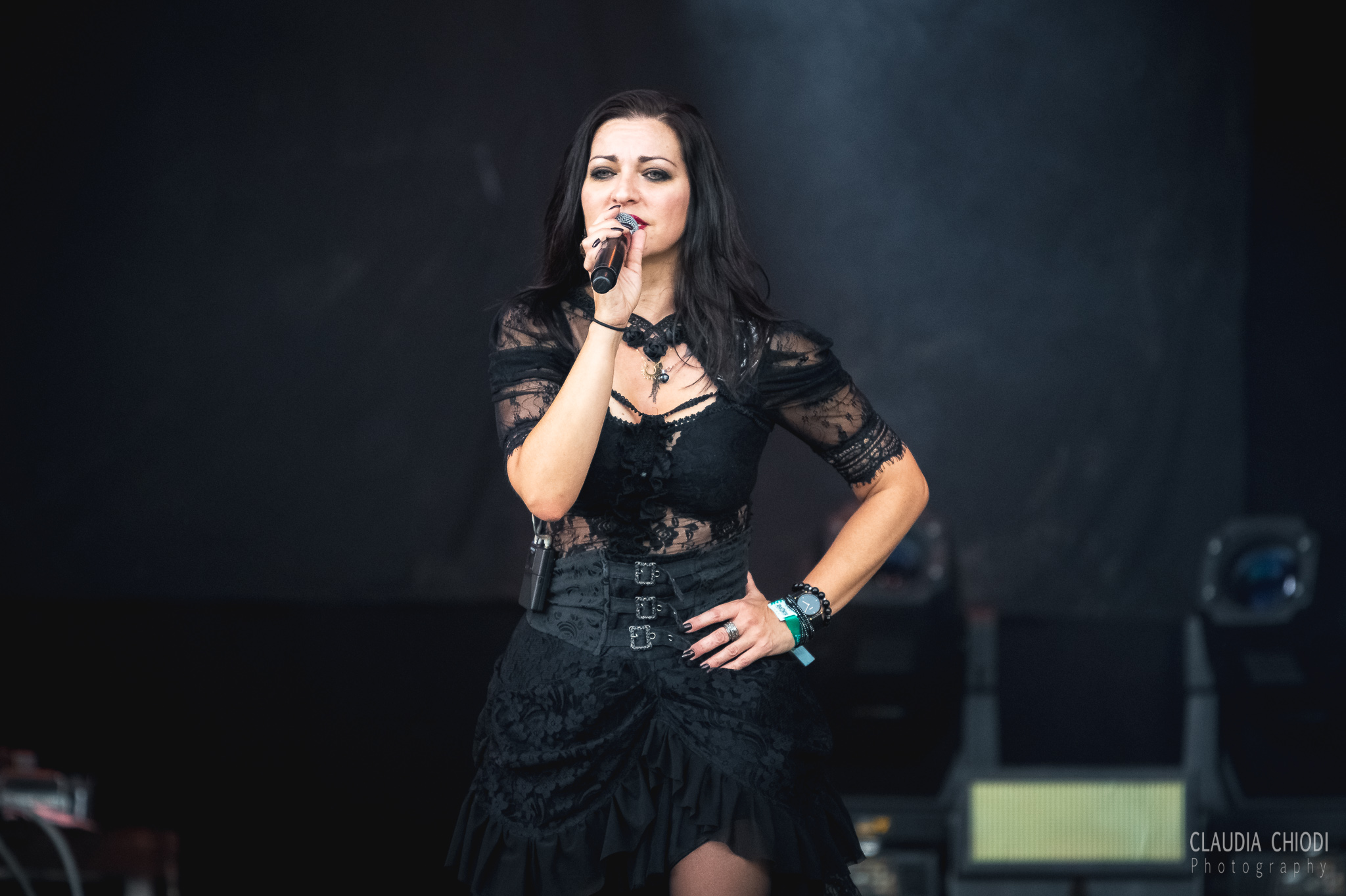 220820 Sirenia playing at Rock The Lakes 2022 in Vallamand. Photo: Claudia Chiodi 220820 Sirenia playing at Rock The Lakes 2022 in Vallamand. Photo: Claudia Chiodi