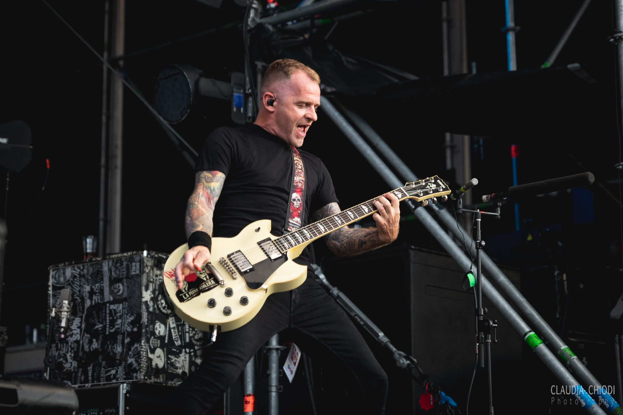 220820 Tagada Jones playing at Rock The Lakes 2022 in Vallamand.
Photo: Claudia Chiodi 220820 Tagada Jones playing at Rock The Lakes 2022 in Vallamand.
Photo: Claudia Chiodi