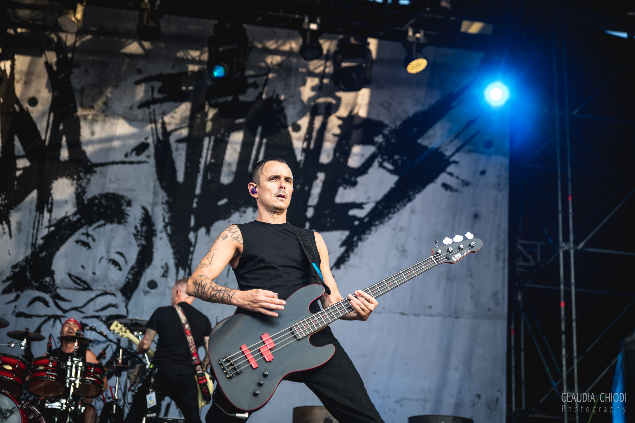 220820 Tagada Jones playing at Rock The Lakes 2022 in Vallamand.
Photo: Claudia Chiodi 220820 Tagada Jones playing at Rock The Lakes 2022 in Vallamand.
Photo: Claudia Chiodi