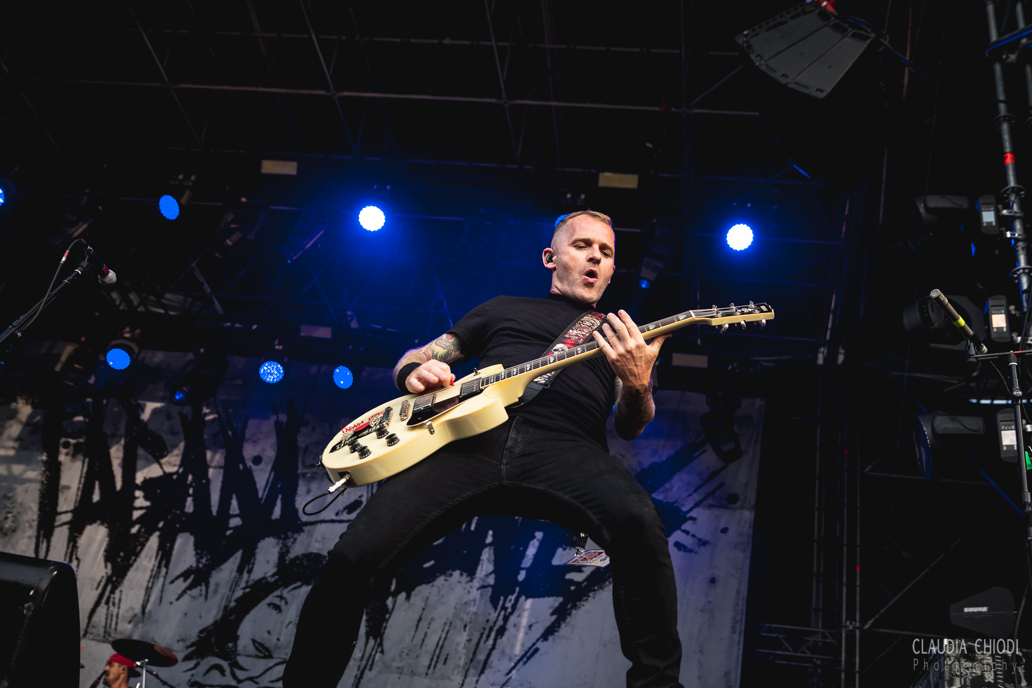 220820 Tagada Jones playing at Rock The Lakes 2022 in Vallamand.
Photo: Claudia Chiodi 220820 Tagada Jones playing at Rock The Lakes 2022 in Vallamand.
Photo: Claudia Chiodi