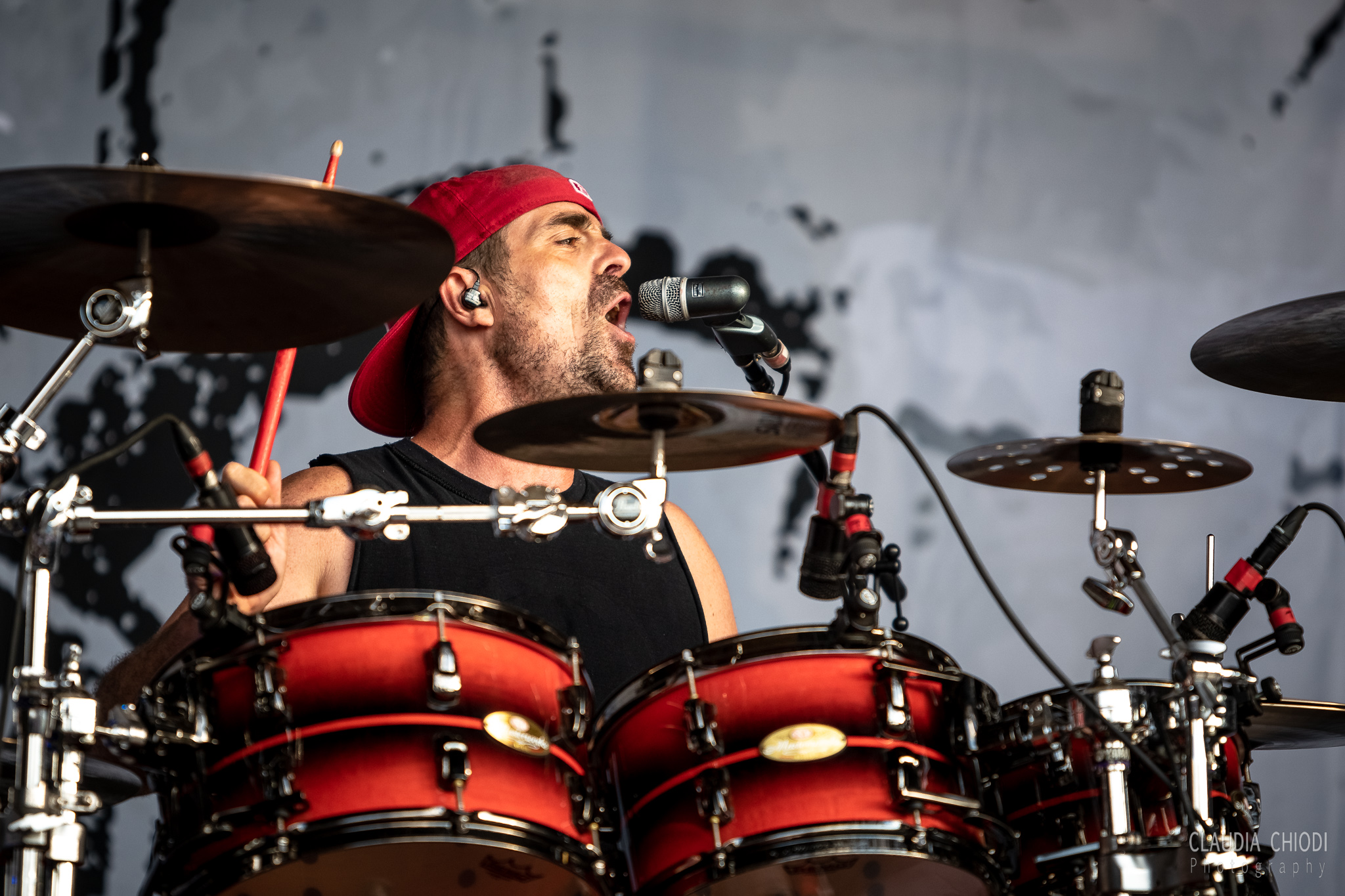 220820 Tagada Jones playing at Rock The Lakes 2022 in Vallamand.
Photo: Claudia Chiodi 220820 Tagada Jones playing at Rock The Lakes 2022 in Vallamand.
Photo: Claudia Chiodi