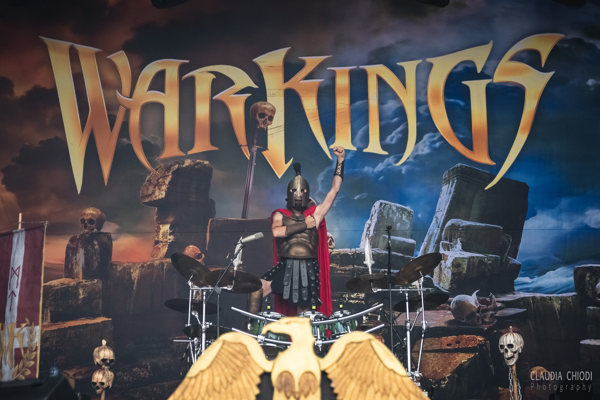 220819 Warkings playing at Rock The Lakes 2022 in Vallamand.
Photo: Claudia Chiodi 220819 Warkings playing at Rock The Lakes 2022 in Vallamand.
Photo: Claudia Chiodi