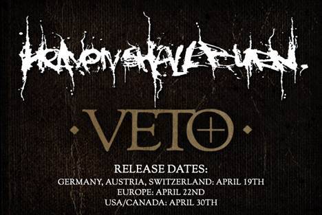 HEAVEN SHALL BURN â€“ neues Album â€žVETOâ€ erscheint am 19. April