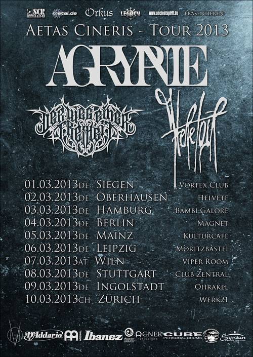 agripine auf tour