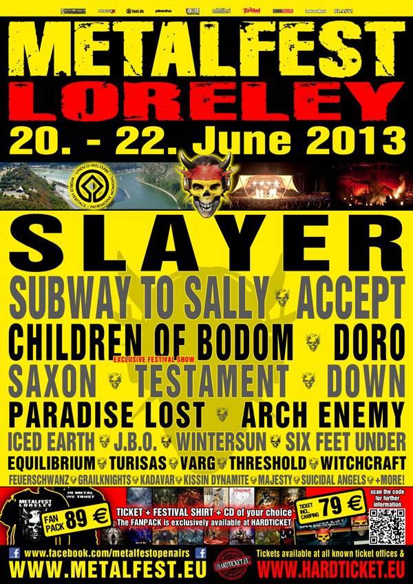 Rock the Nation presents: METALFEST LORELEY – Festival-Trailer online!