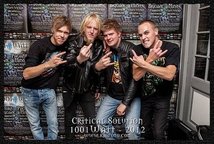 CRITICAL SOLUTION Taps WHITFIELD CRANE & ANDY LA ROCQUE For Upcoming Debut !