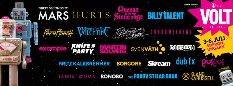 Nur mehr 100 Tage bis zum VOLT FESTIVAL mit Knife Party und Bonobo