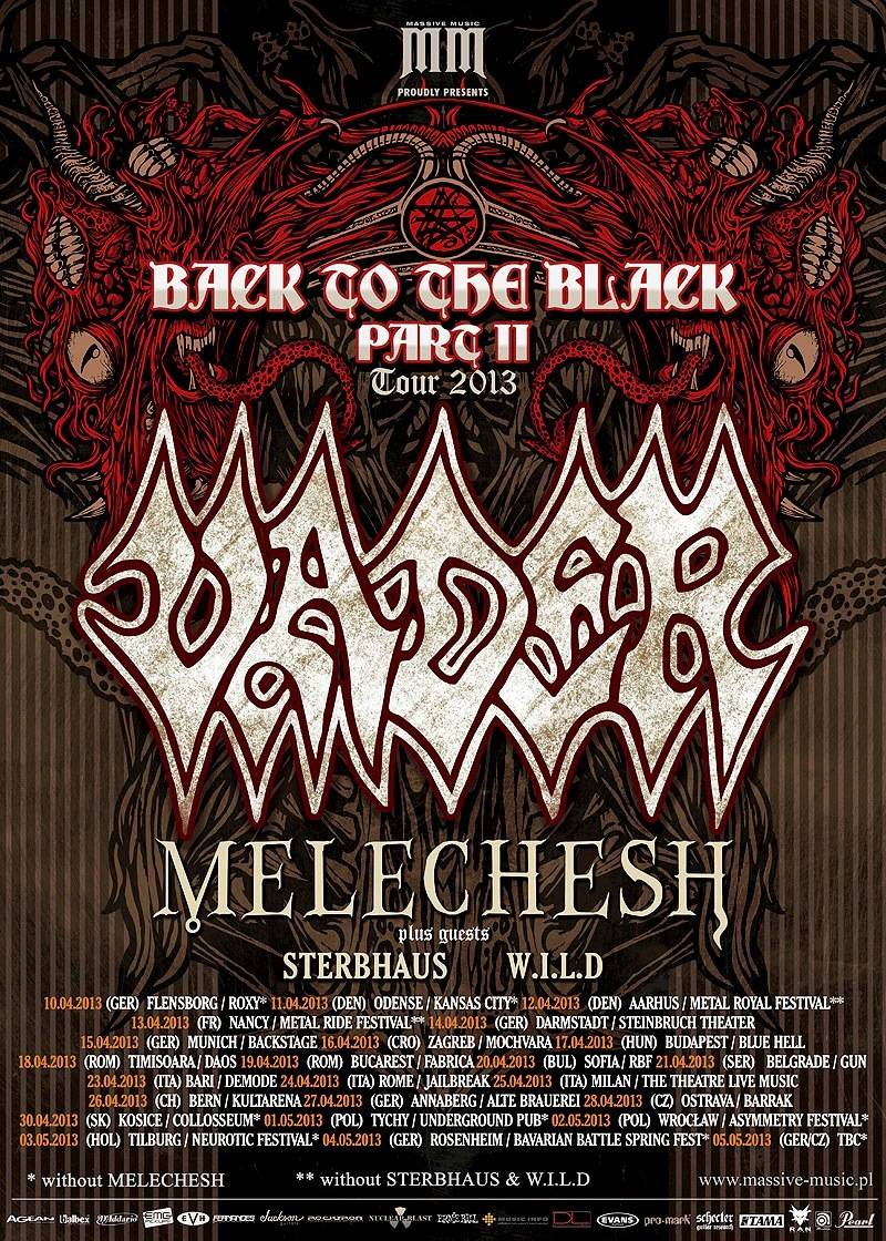 MELECHESH â€“ touren mit VADER in Europa!