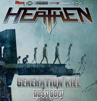 HEATHEN â€“ Europatournee startet morgen