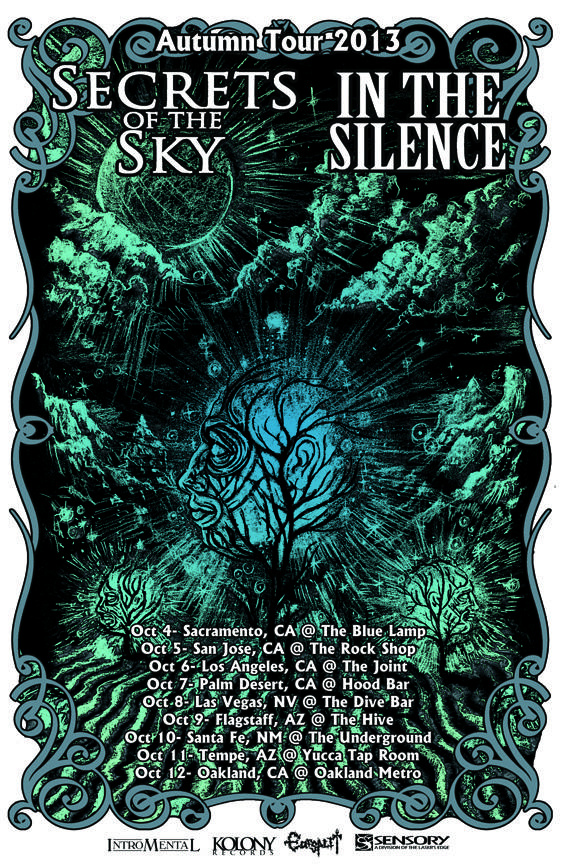 SECRETS OF THE SKY and IN THE SILENCE West Coast Tour Updated