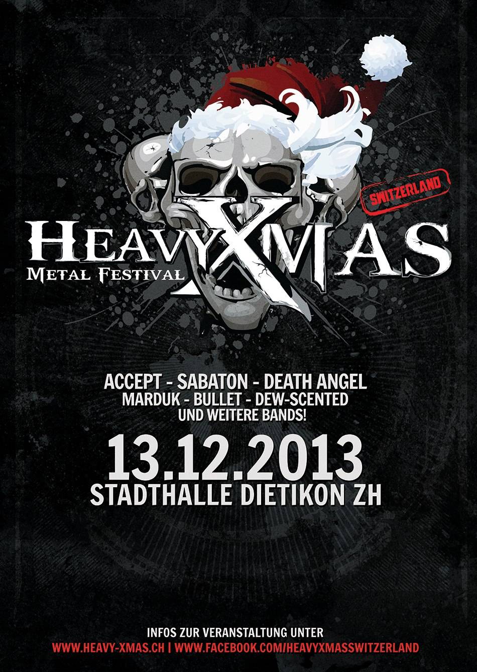 heavy x-mas – festival in Dietikon am 13.12.2013