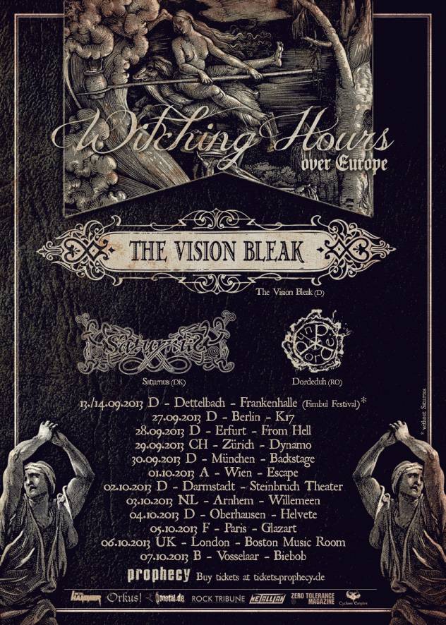 the vision bleak on tour!