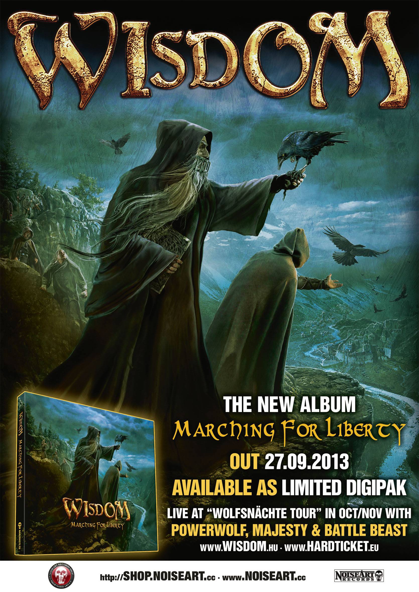 WISDOM – „Marching For Liberty“ – 27. September