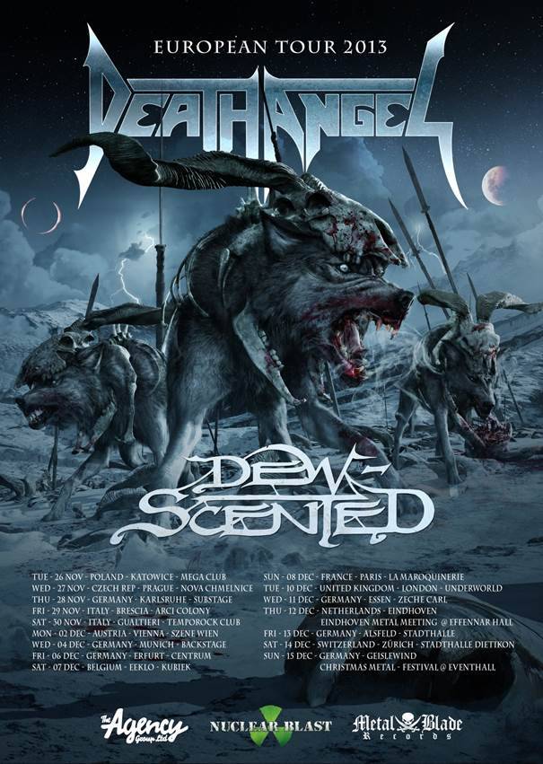 DEATH ANGEL â€“ kÃ¼ndigen Europa Tour an!