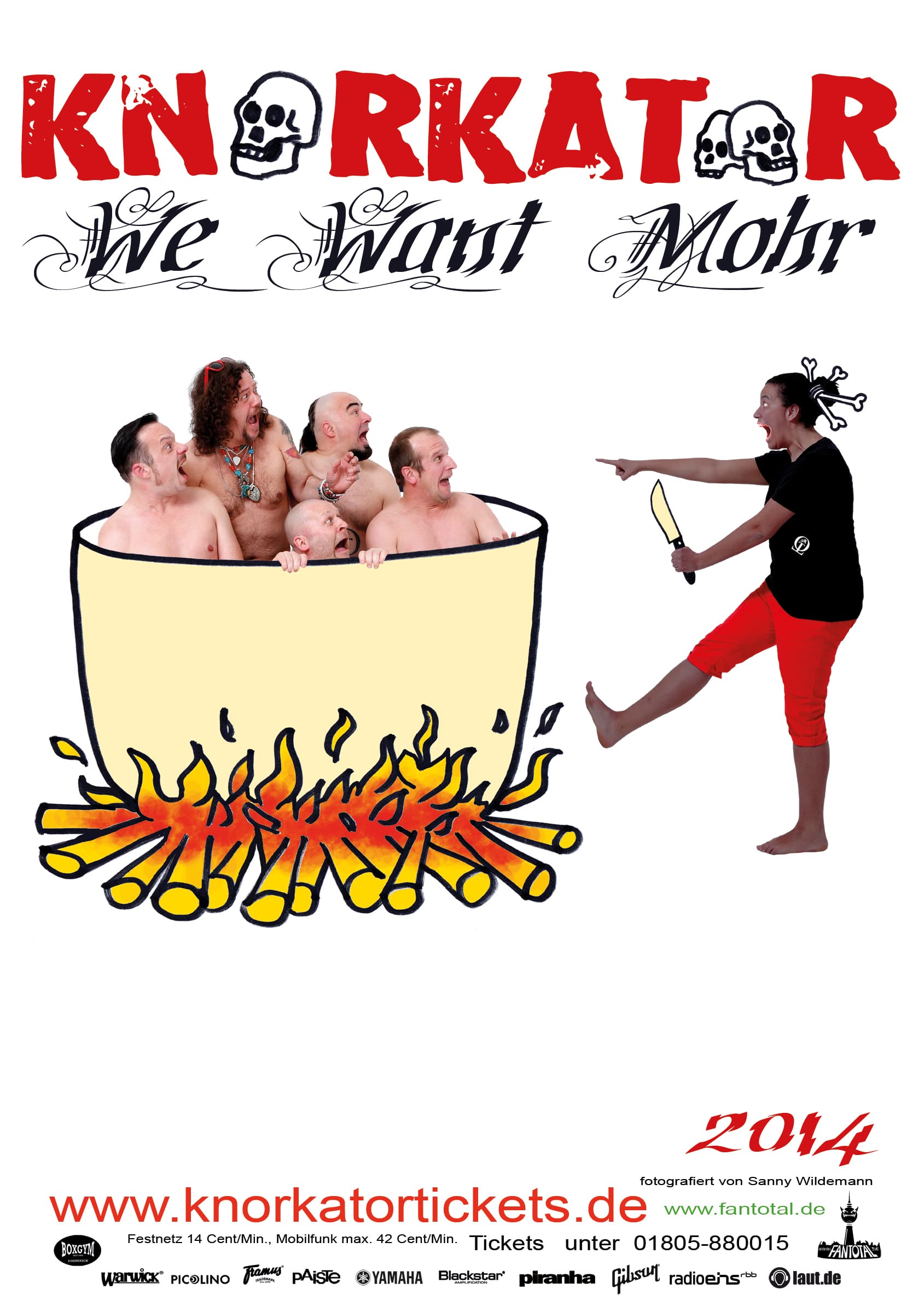 knorkator – we want mohr