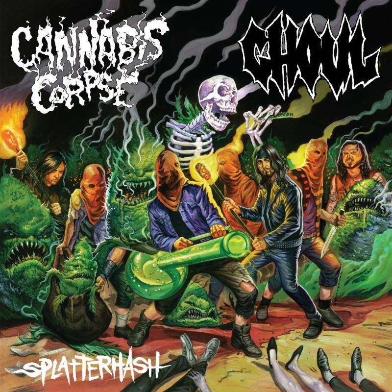 GHOUL/CANNABIS CORPSE – Splatterhash