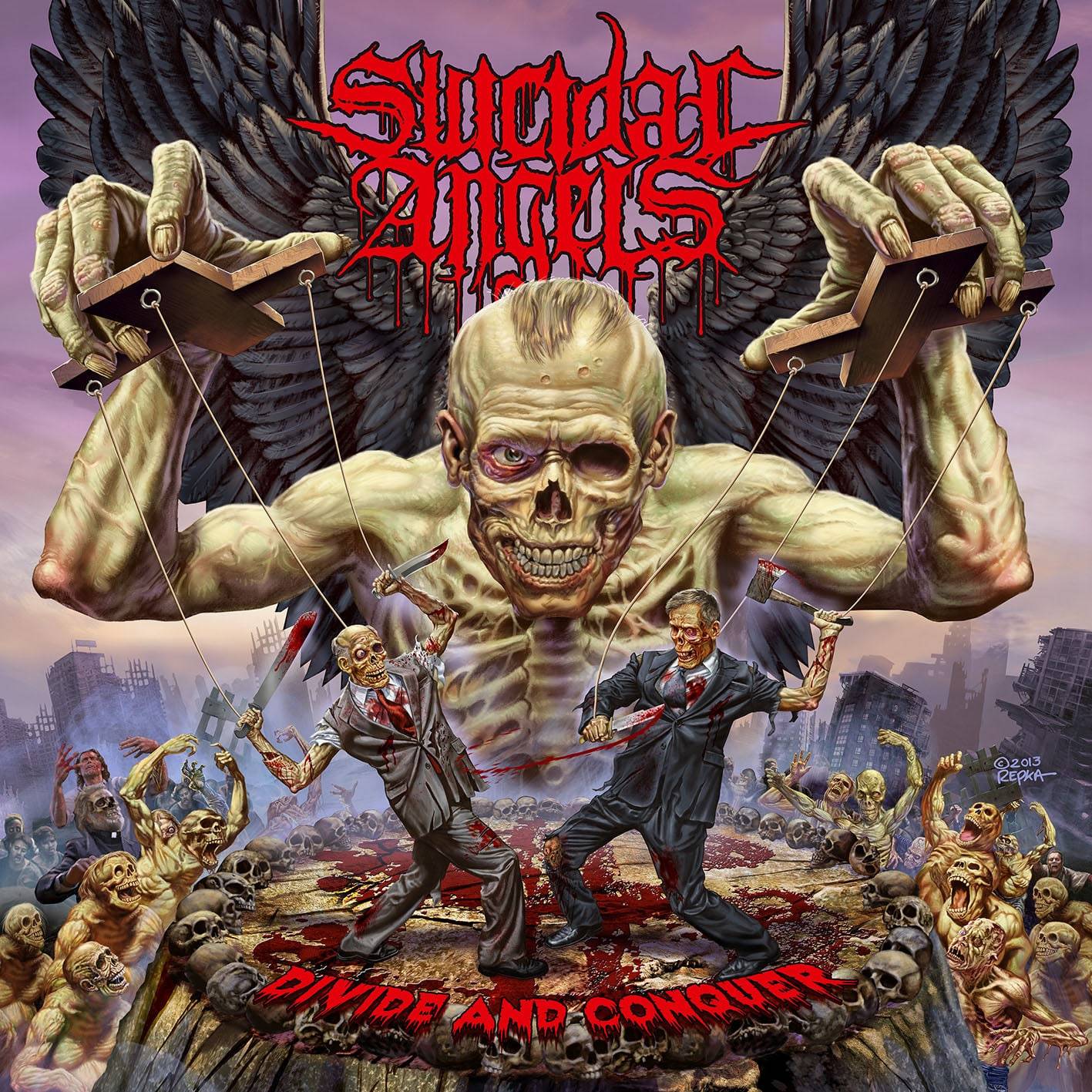 suicidal angels – cover und tracklist