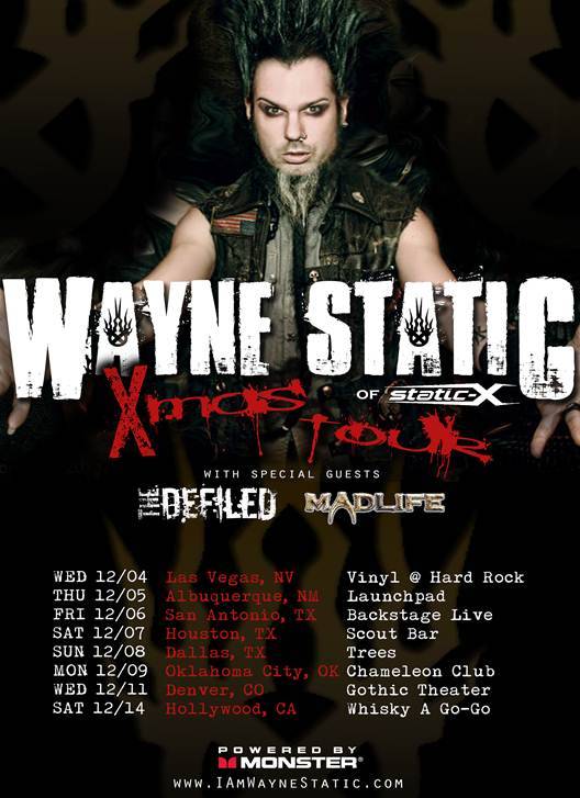 the defiled und wayne static auf tour