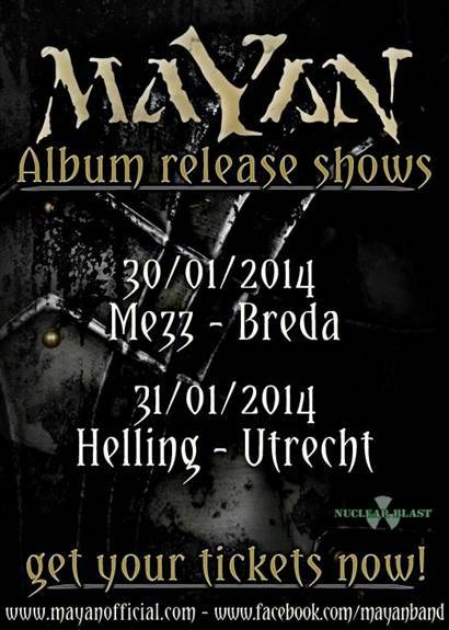 MAYAN â€“ geben Details zum neuen Album bekannt!