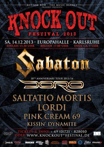 KNOCK OUT FESTIVAL â€“ Running Order steht fest