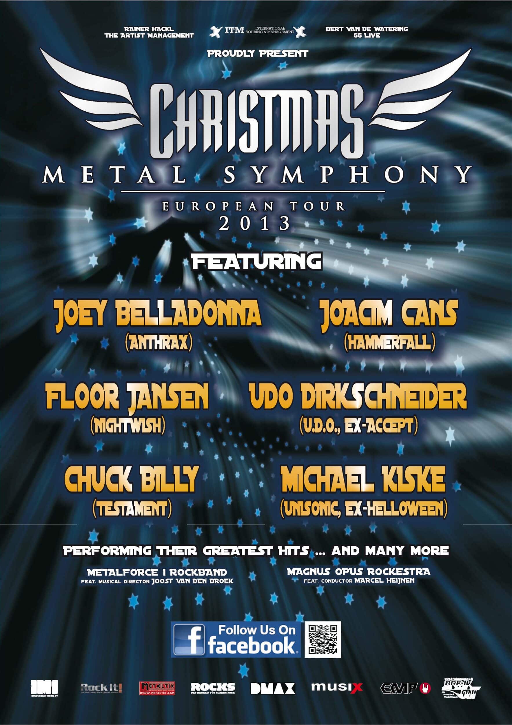 CHRISTMAS METAL SYMPHONY â€“ Santa Claus haut heuer krÃ¤ftig auf die Glocke