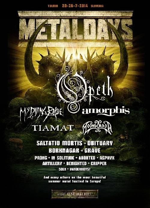 metaldays aka metalcamp – opeth als headliner