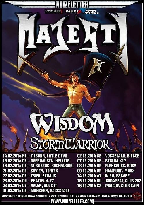MAJESTY – auf Headliner-Tour