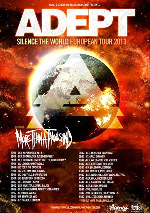 ADEPT auf Europatour !