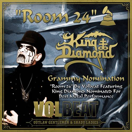 „Room 24“ von Volbeat mit King Diamond fÃ¼r grammy nominiert