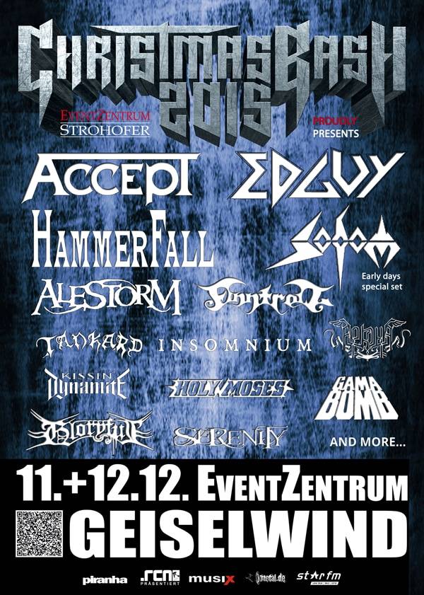 CHRISTMAS BASH 2015 – Metal-X-Mas in Geiselwind