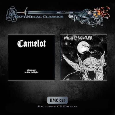 CAMELOT/NIGHTPROWLER Split CD â€žStranger in the Twilight/Nightprowlerâ€ am 30.10.15