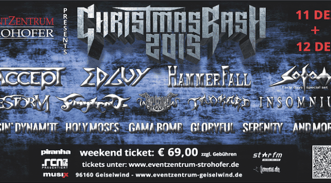 CHRISTMAS BASH 2015 – Heavy Metal-X-Mas in Geiselwind