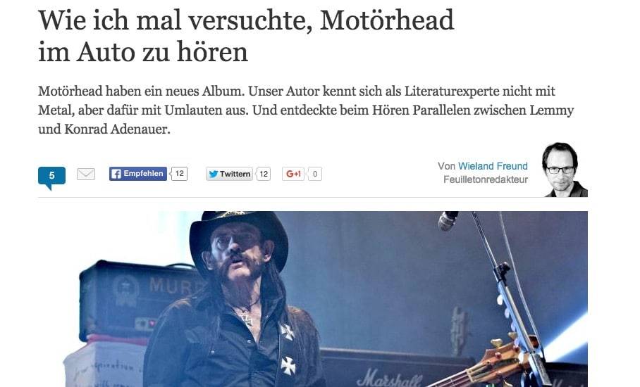 Oper und Wacken – passt? – passt!