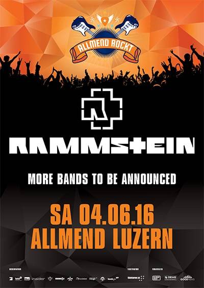 Allmend rockt – Iron Maiden und Rammstein in Luzern