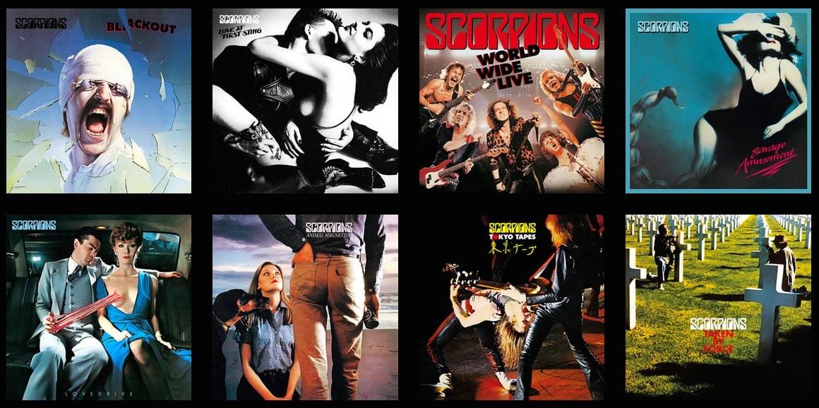 SCORPIONS „50th Anniversary Deluxe Editions“