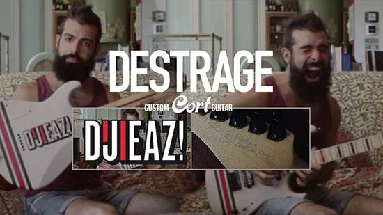DESTRAGE  Video zu Cort-Custom-Gitarren