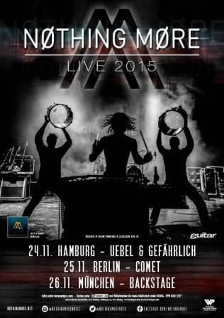 nothing more auf tour