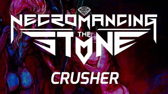NECROMANCING THE STONE – „guitar playthrough“ Video zu „Crusher“