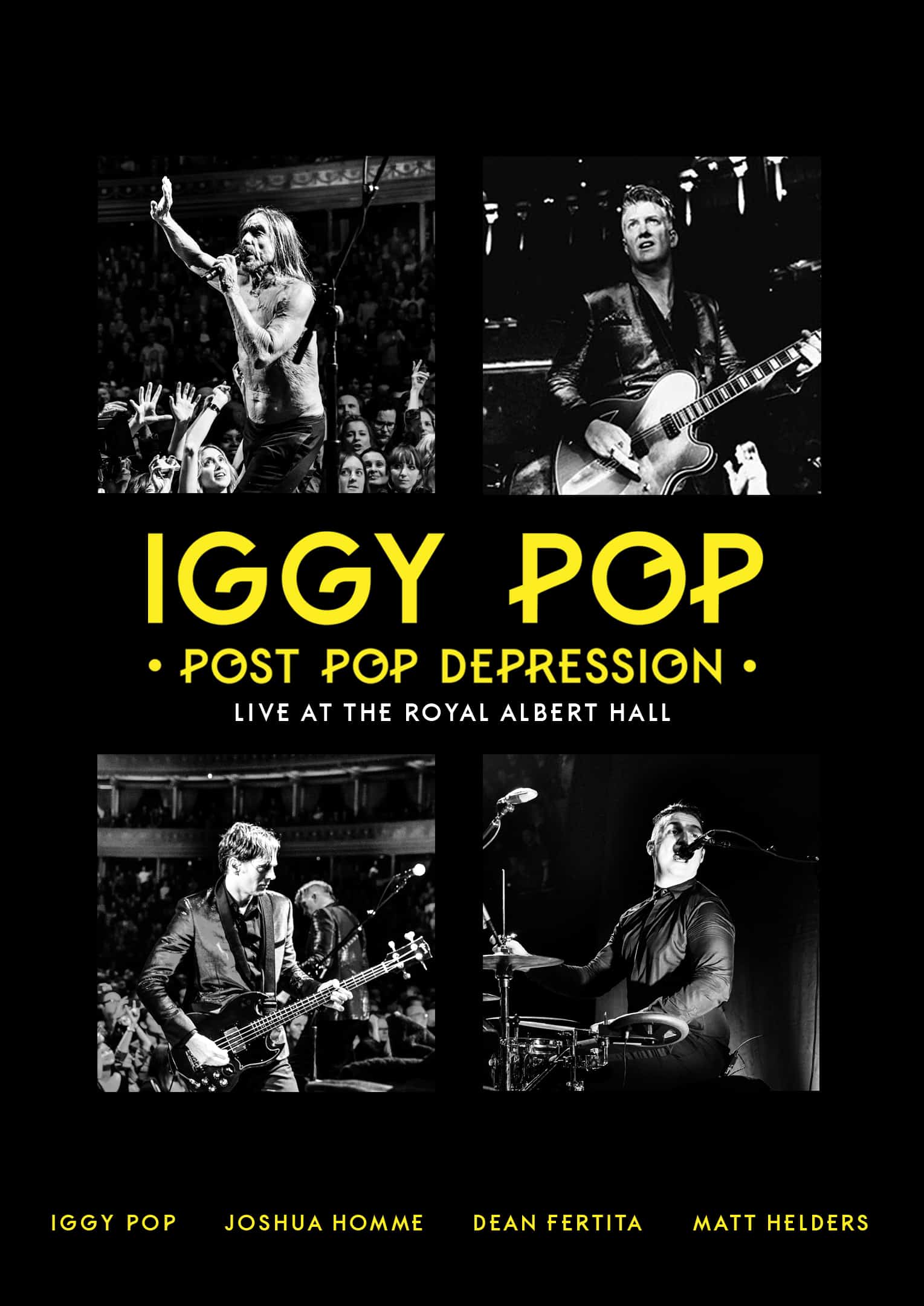 IGGY POP – „Post Pop Depression: Live At The Royal Albert Hall“  kommt am 28.10.16