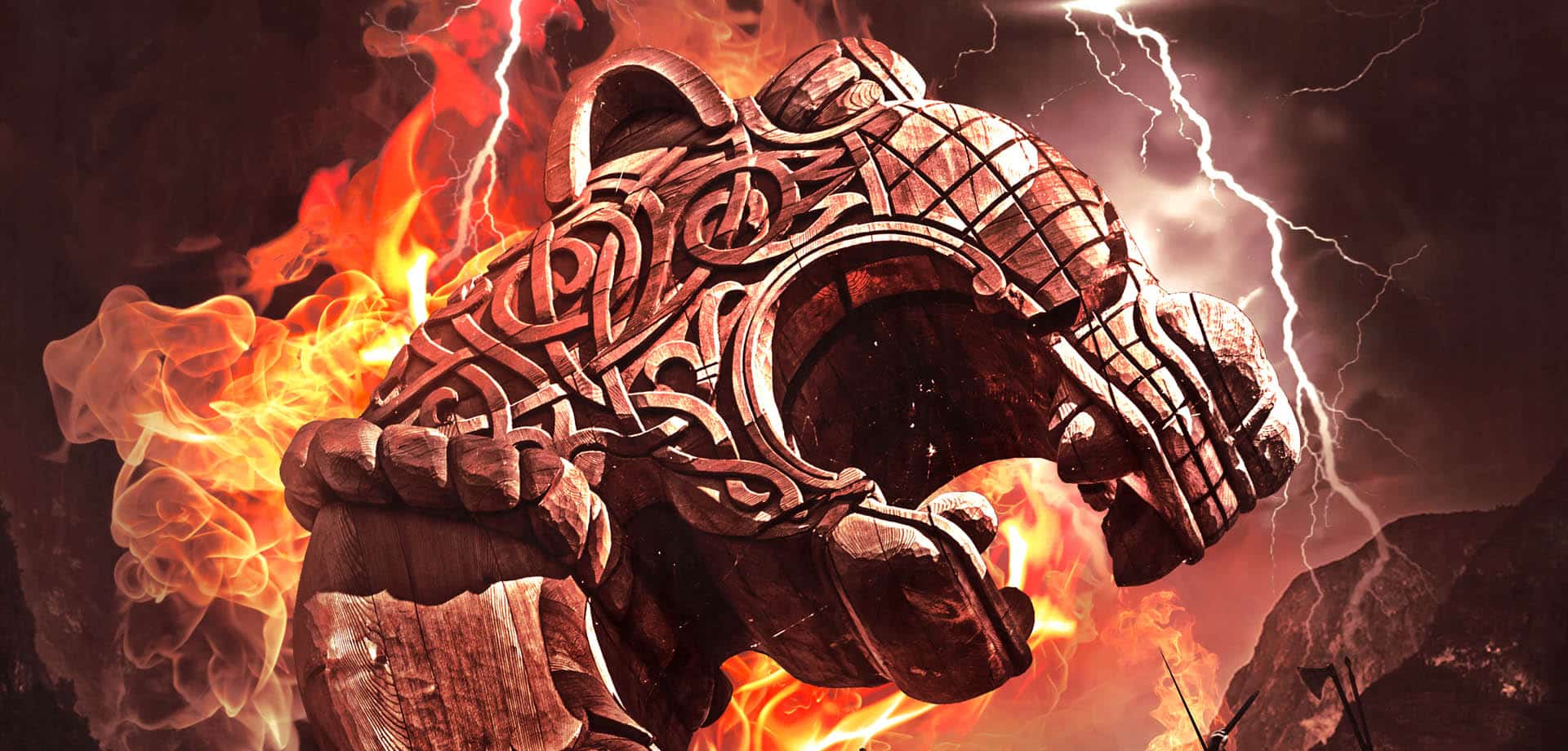 LEAVES‘ EYES – Lyricvideo zu „Fires In The North“ mit Elina Slirala