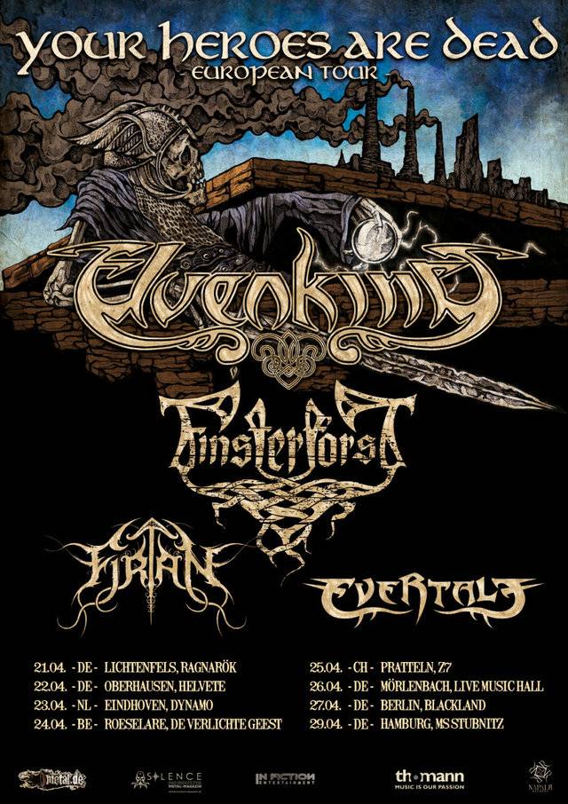 EVERTALE – Neues Album – neuer Drummer – bevorstehende Tour