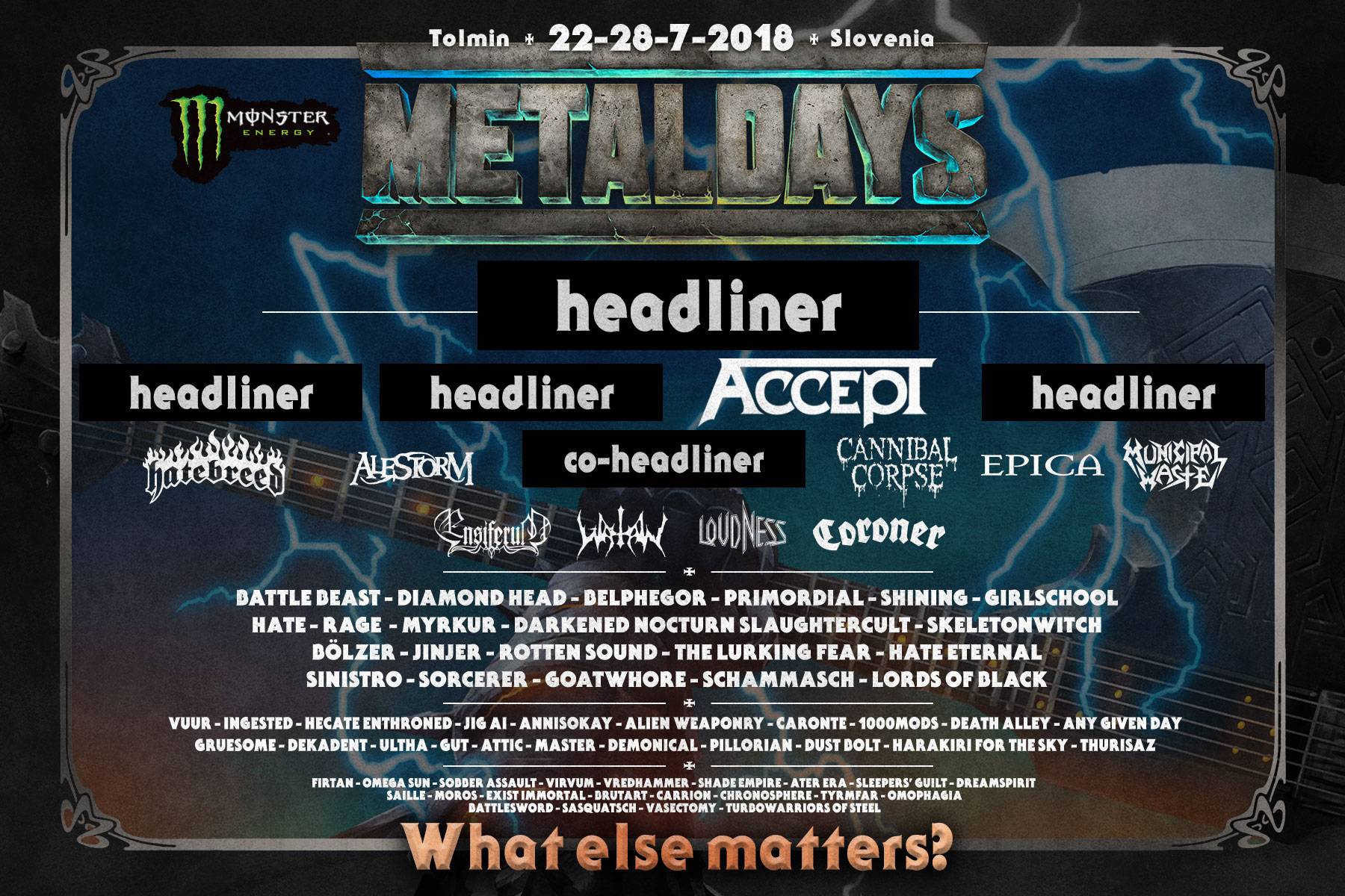 METALDAYS – Lineup für 2018 ist fast komplett