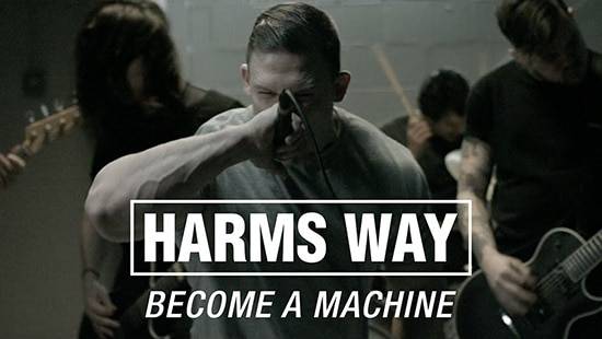 HARM’s WAY – Video „Become A Machine“
